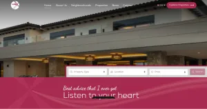 Vista previa de la web de Molino Villas